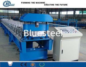 Máquina galvanizada del panel de la costura de la situación del acero con el sistema de control del PLC