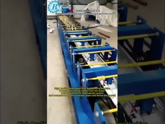 Máquina de moldeado de rodillos de tubo descendente con accionamiento de cadena 380V/50Hz/3Fase