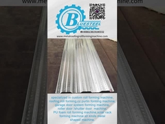 Máquina de moldeado de rodillos para piso de acero y metal de construcción para el mercado africano