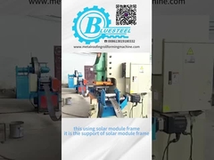 Estructura de montaje de paneles solares Máquina de moldeado de rollos C41/Montaje de paneles solares fotovoltaicos de alta velocidad