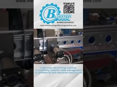 Máquina de moldeado de paneles de guía de carril de puerta de persiana de rodillo