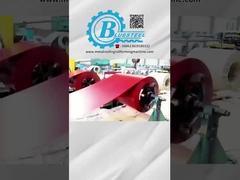 0.3-0.8 mm de espesor máquina de moldeado de rodillos de acero con 380V / 50HZ / 3 tensión de fase