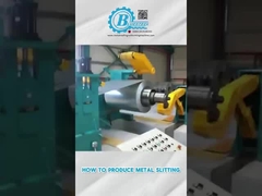 La bobina de acero del metal de la tira que rajaba la línea galvanizó el aluminio de acero de la bobina