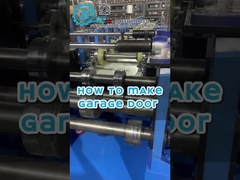 Máquina de puertas de persianas de rodillo de alta velocidad de 10-20 m/min con sensor de seguridad fotoeléctrico