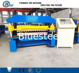 Máquina de formación de acero corrugado de ancho de 1000 mm/1250 mm con potencia de 5,5 kW
