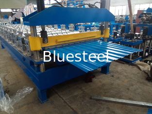 Máquina de moldeado de rodillos de acero industrial de 8 toneladas con control PLC