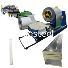 Industrial Omron Encoder Roller Shutter Door Roll Forming Machine Mejora la seguridad y el funcionamiento