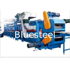 Poderoso sistema de control PLC de acero Máquina de formación de rollo de puertas de persiana 5.5KW motor CA