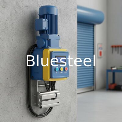 Operación automática Máquina de puertas de obturación de rodillos de 5,5 kW con sistema de control PLC para aplicaciones industriales