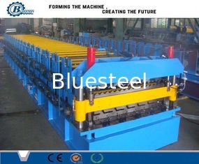 Máquina de moldeo de rodillos de acero con potencia del motor principal de 7,5 kW y material de rodillo de acero 45