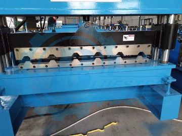 0.3-0.8 mm espesor de la máquina de moldeado de rodillos para techos metálicos 8-15 m/min Velocidad de moldeado ±2 mm Tolerancia de corte