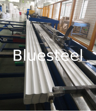 Máquina de puerta de persiana de acero y aluminio con sistema de control PLC