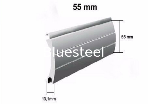 Máquina de puerta de persiana de acero y aluminio con sistema de control PLC