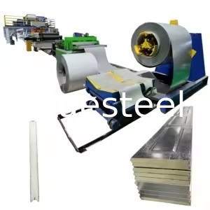 Industrial Omron Encoder Roller Shutter Door Roll Forming Machine Mejora la seguridad y el funcionamiento