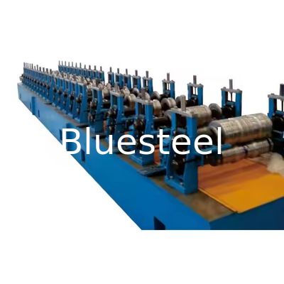 Máquina de puerta de persiana de acero / aluminio industrial con sensor fotoeléctrico de motor de CA de 5,5 kW