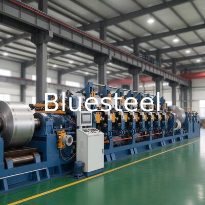 Línea de corte de metal de alta resistencia con construcción robusta y control de tensión avanzado para corte de alta velocidad