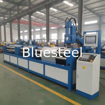 Máquina de moldeado de rodillos de techo de metal de corte hidráulico con 45 rodillos de acero y control PLC para la producción de láminas de techo de precisión