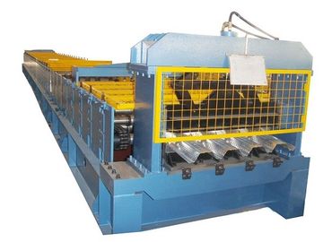 Grueso hidráulico de la máquina 0.3-0.8m m de la formación de hoja de cubierta de piso que corta
