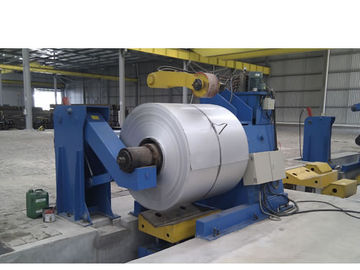 Línea cortada de acero de la longitud del PLC peso 10 de la bobina de 600 - de 1250m m - 20T bobina OD 1200m m