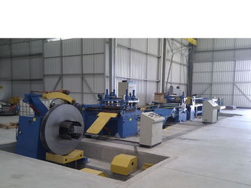 Línea cortada de acero de la longitud del PLC peso 10 de la bobina de 600 - de 1250m m - 20T bobina OD 1200m m