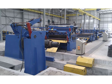 Línea cortada de acero de la longitud del PLC peso 10 de la bobina de 600 - de 1250m m - 20T bobina OD 1200m m