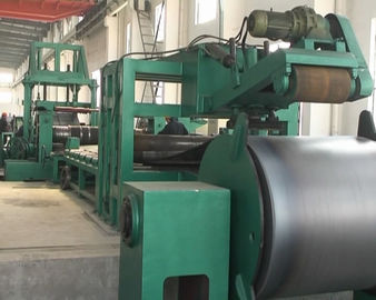 Corte de precisión a línea de longitud con ID de bobina de 508 mm y control PLC
