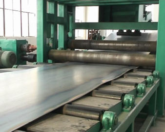 Línea cortada de acero de la longitud del PLC peso 10 de la bobina de 600 - de 1250m m - 20T bobina OD 1200m m