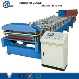 rollo de acero 5.5kw que forma la máquina con el sistema de control del PLC