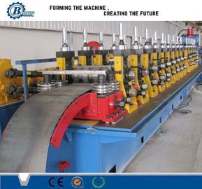 Rollo exacto de la barandilla que corta que forma el material de acero del rodillo del poder 45# del motor de la máquina 7.5KW