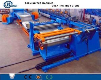 metal del control del PLC 25T que raja la línea para el corte de la bobina de la hoja