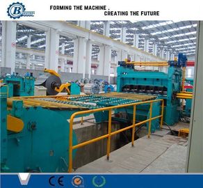 metal del control del PLC 25T que raja la línea para el corte de la bobina de la hoja